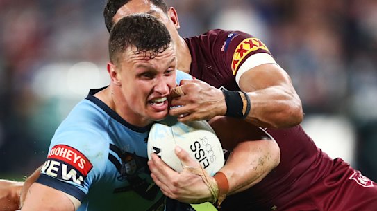 Jack Wighton scored for the Blues but otherwise had a mixed night.