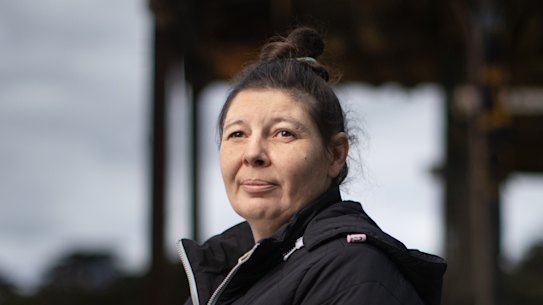Theresa struggled with homelessness after the private rental she was living in was demolished. 