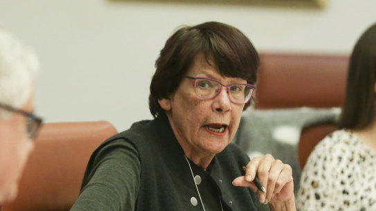 Indigenous Australians Minister Ken Wyatt and co-chair Pat Turner at Parliament House on Friday.