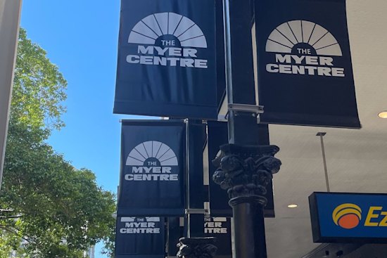 After 35 years, The Myer Centre is officially no more. 