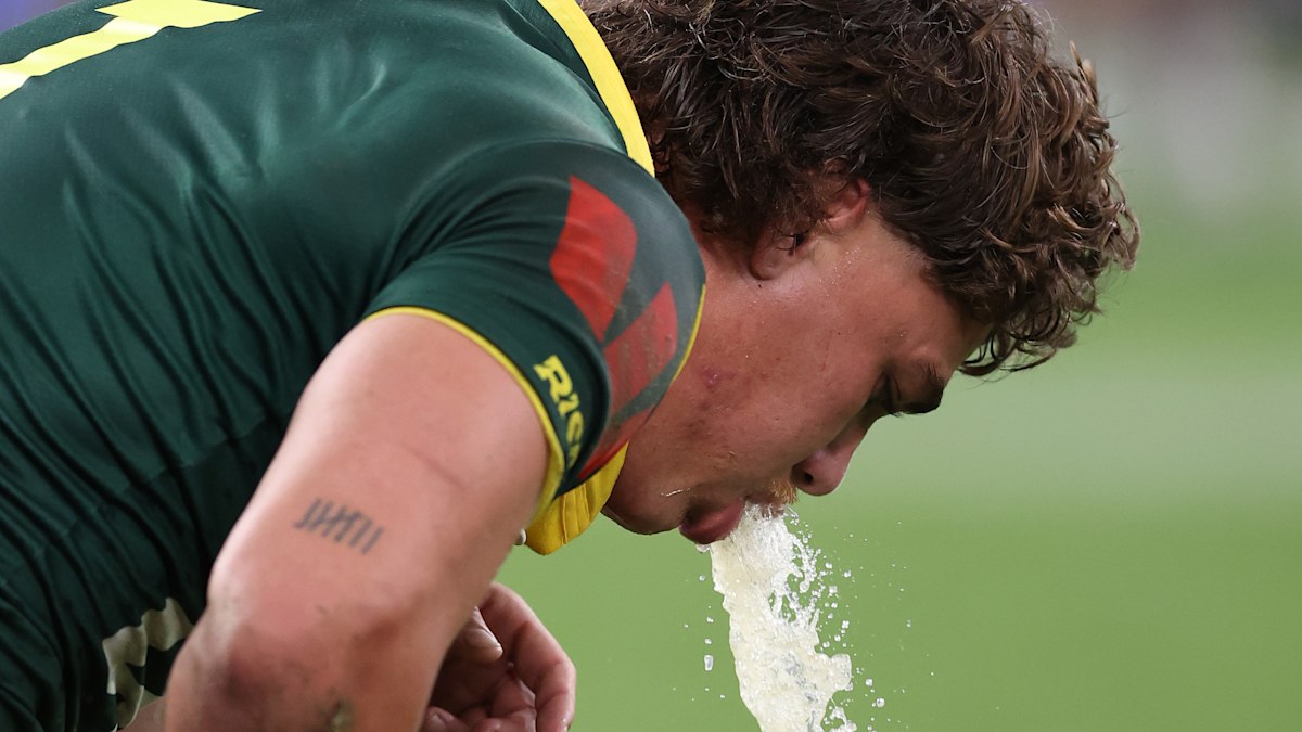 Rugby League World Cup 2026: Reece Walsh interview after Kangaroos win ...