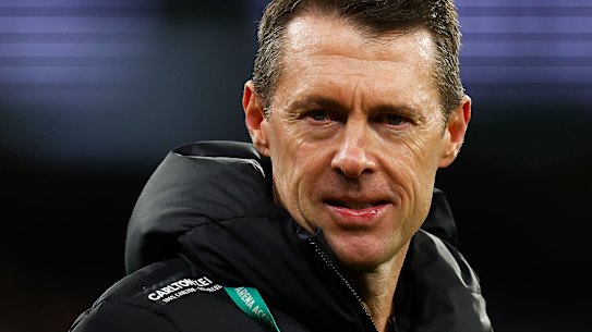 Craig McRae after his Magpies defeated the Giants at the MCG.