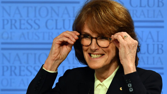 Cathy Foley didn’t want gender to define her when she began work.