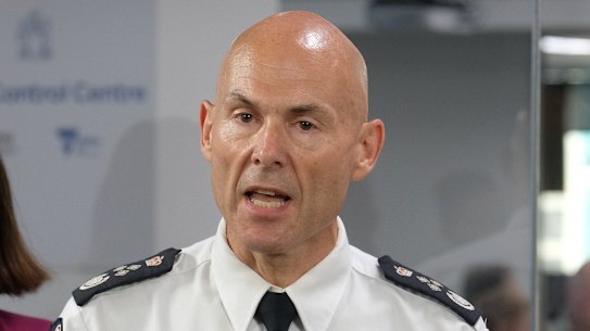 Emergency Management Commissioner Andrew Crisp.