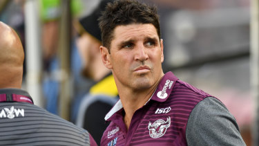Manly coach Trent Barrett has been encouraged to walk away from a tough situation at the club.
