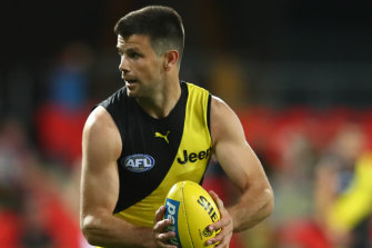 Trent Cotchin did not train on Wednesday due to illness.