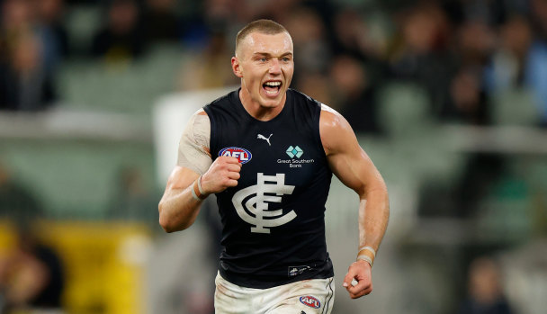 Michael Voss says it’s unrealistic to expect Patrick Cripps to sustain his early-season form all year.