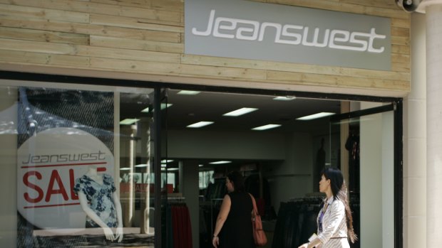 Fashion retailer Jeanswest has entered voluntary administration and will shut 37 stores.