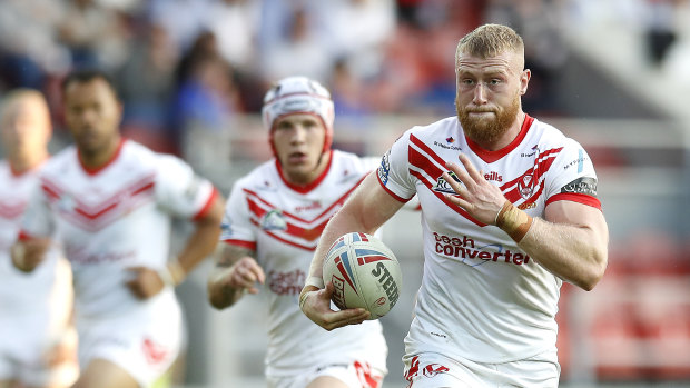 St Helens' big bopper Luke Thompson is bound for Canterbury Bulldogs in 2021.