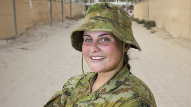 Wanted: Soldiers from the Commonwealth. An Australian soldier based in the United Arab Emirates.