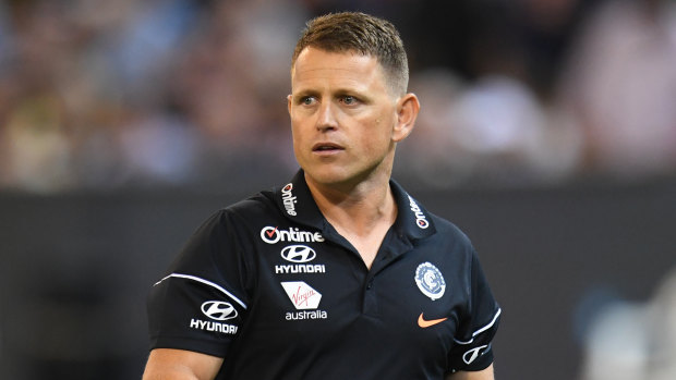 Carlton coach Brendon Bolton's future will be judged on a body of work this season, not a single loss.