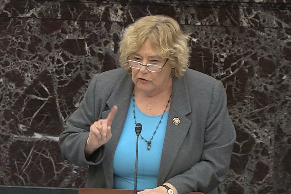 House impeachment manager Representative Zoe Lofgren was a congressional staffer during the Watergate years. 