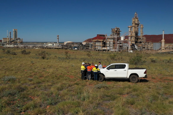 The project will supply hydrogen and electricity to the neighbouring Yara Pilbara Fertiliser site on the Burrup Peninsula.