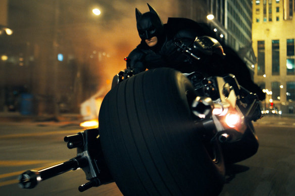 Batman (as shown in The Dark Knight) has plenty of fancy gadgets at his disposal.