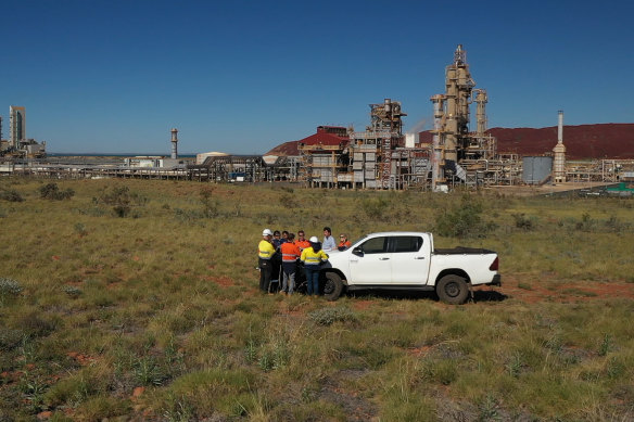 The project will supply hydrogen and electricity to the neighbouring Yara Pilbara Fertiliser site on the Burrup Peninsula.
