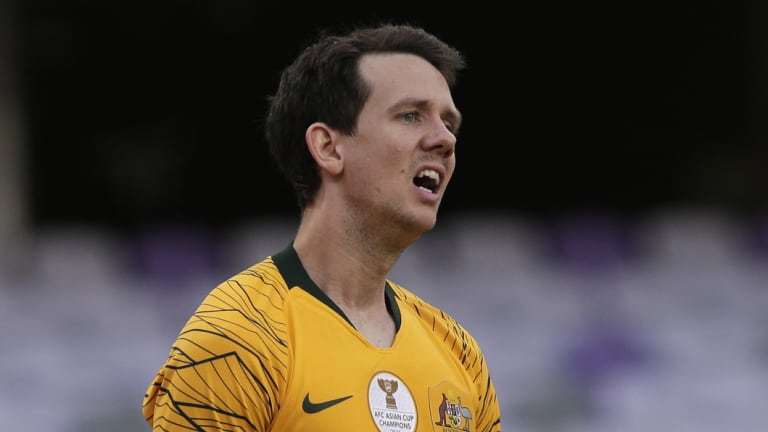 Picture of frustration: Robbie Kruse's face says it all.