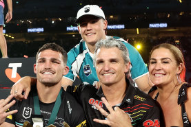 The Cleary family after the 2023 grand final.