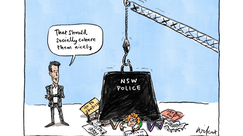 Conflict inevitable when right to demonstrate is suppressed