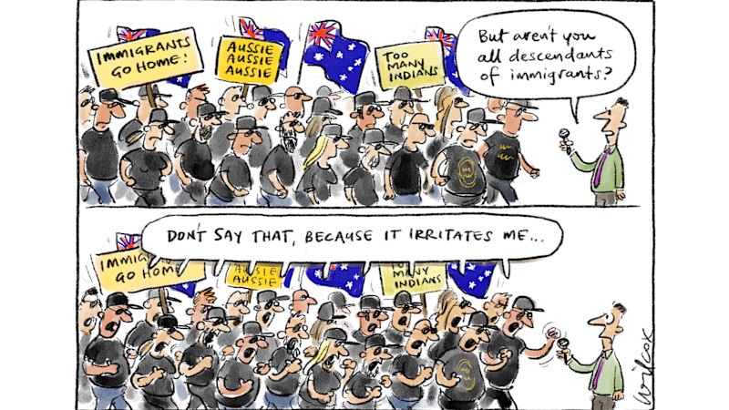 I’m proud of my heritage and ashamed of marchers