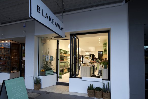 Outside the Brighton store.