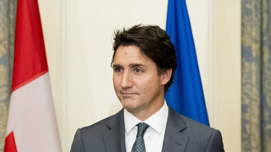 Canadian Prime Minister Justin Trudeau.