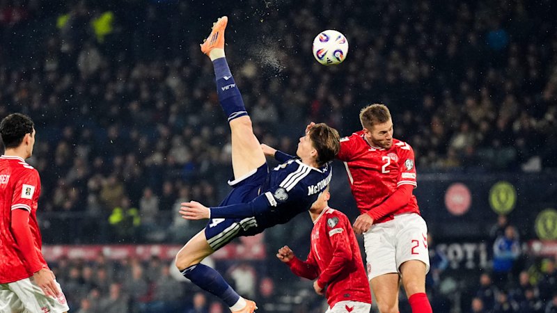 Bicycle kick and goal from halfway qualifies Scotland for first World Cup since 1998
