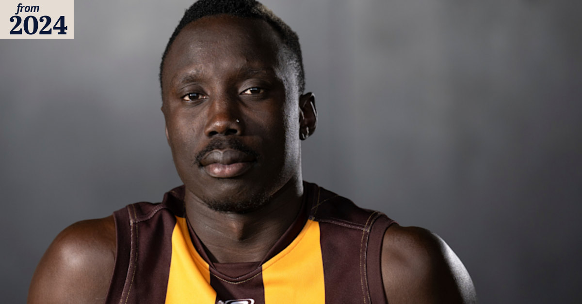 AFL 2024: Tigers, Suns and now a happy Hawk: How Mabior Chol blossomed ...