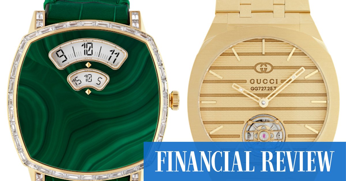 Luxury fashion brands Gucci, Chanel, Hermes release high-jewellery watches that break the mould - Vimarsana News
