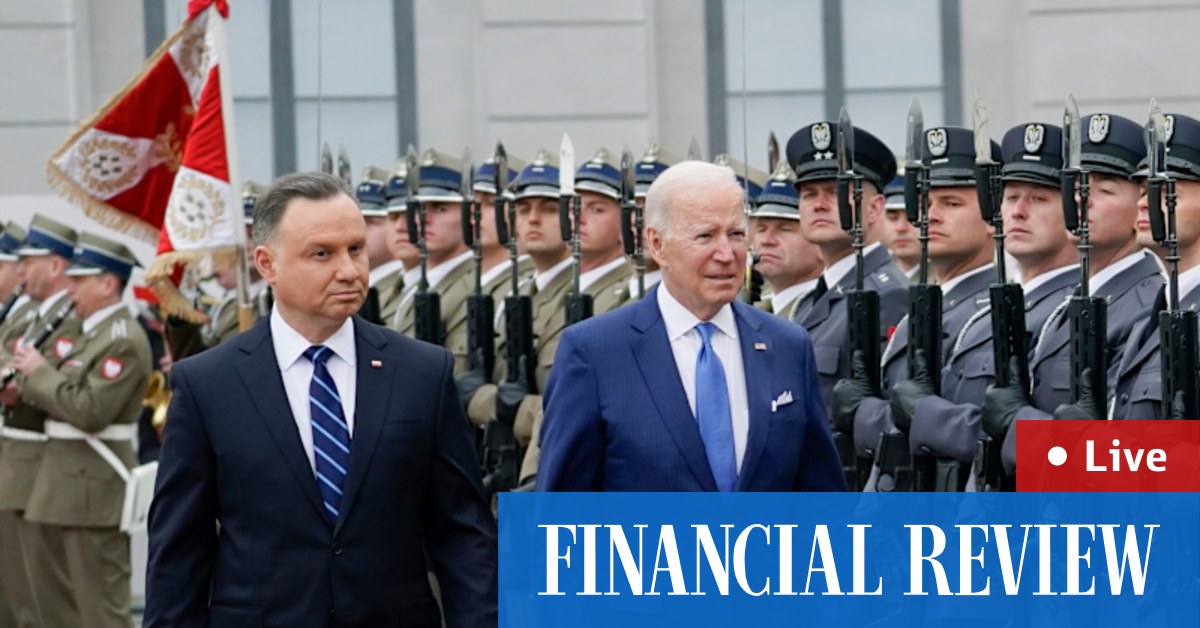 Russia-Ukraine war LIVE UPDATES: Joe Biden labels Vladimir Putin a 'butcher', says he must be removed from power - Vimarsana News