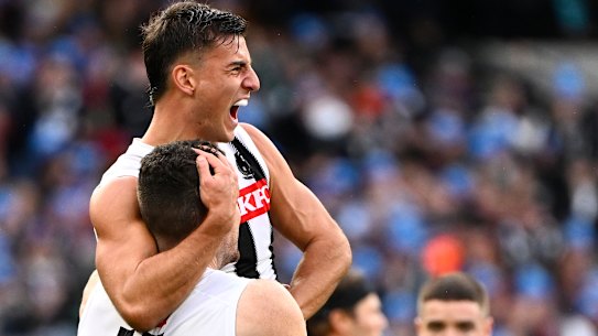 Nick Daicos was tagged by Ed Langdon but still had an influence. 