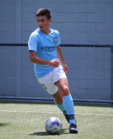 Rachele during his stint with Melbourne City’s academy.