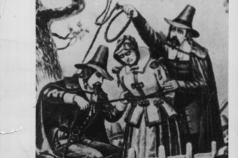 他們在 17 世紀的馬薩諸塞州絞死了女巫。