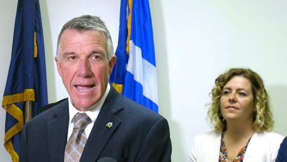 Vermont Governor Phil Scott said he supported an impeachment inquiry into the actions of Donald Trump.