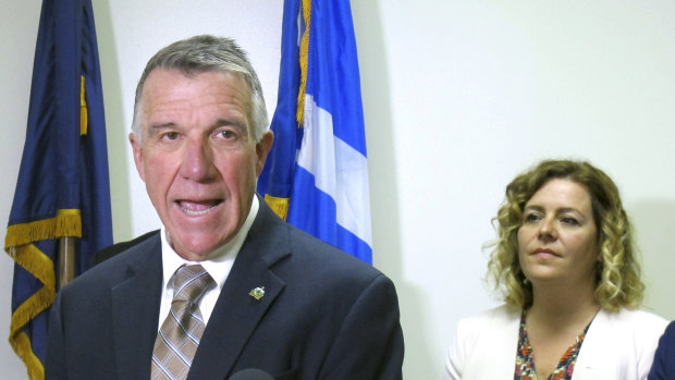 Vermont Governor Phil Scott said he supported an impeachment inquiry into the actions of Donald Trump.