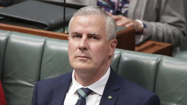 Nationals leader Michael McCormack said he was not phased by the Anyone But Nats.