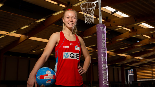 Tayla Fraser says the Swifts Academy is exciting for the next generation of netball talent in NSW.