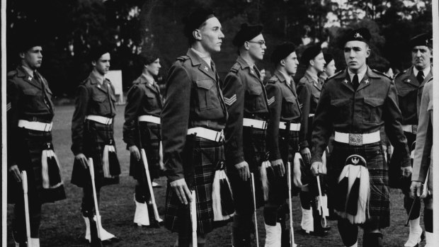 Knox Grammar School Cadet Corps was formed 91 years ago. 