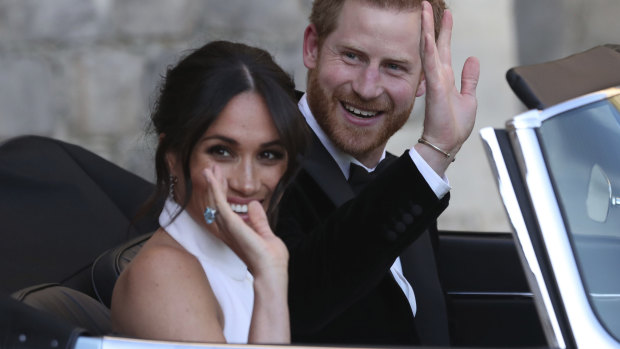 Designer Stella McCartney wanted to bring out Markle's "human side" in the dress.