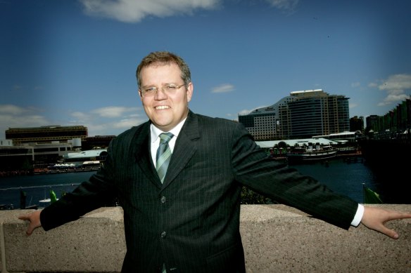 Scott Morrison, then managing director of Tourism Australia, in 2004.
