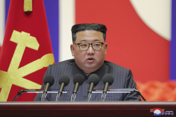 North Korean leader Kim Jong-un says there will be no bargaining over the country’s nuclear weapons.