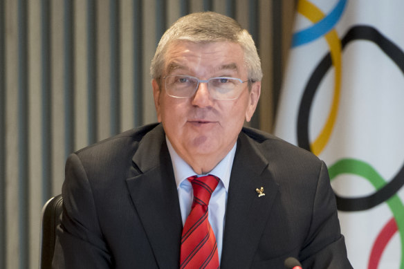 IOC president Thomas Bach said the Tokyo Olympics would go ahead as planned.