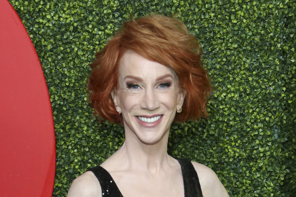 Kathy Griffin said she was undergoing treatment for lung cancer.