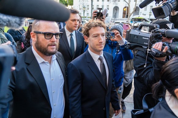 Mark Zuckerberg is increasing AI spending, cutting jobs and facing lawsuits over the mental health consequences of his practices.