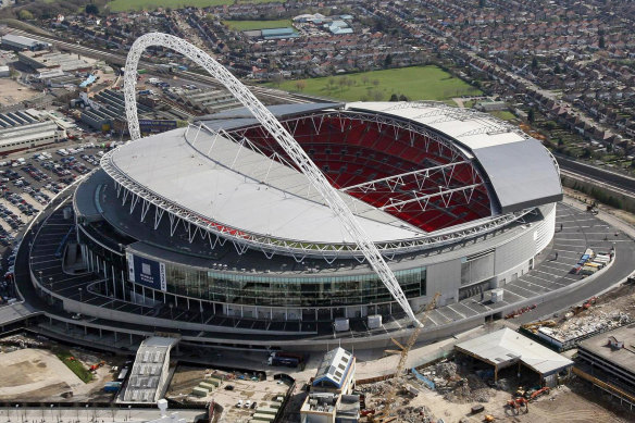 No Australian team has played at Wembley.