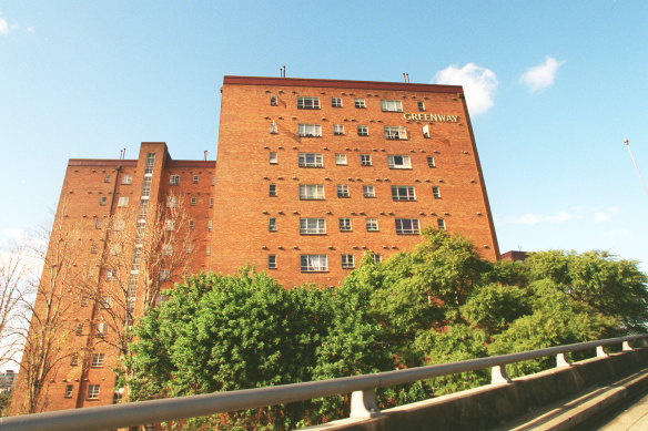 The Greenway building in Milsons Point.