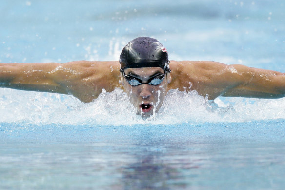 Da Vinci’s prototype swimmer? Michael Phelps.