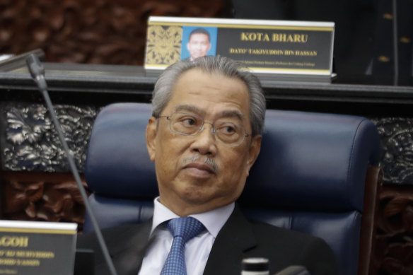 Malaysian Prime Minister Muhyiddin Yassin.