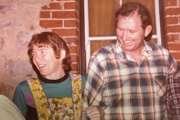 Sally and Jeff Greenham before she disappeared in 1987.