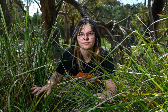 Outreach officer Eilish Roberts says more action is needed to save Victoria’s endangered southern brown bandicoot.