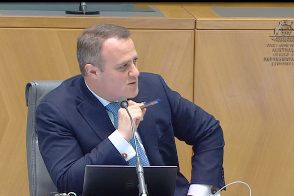 Tim Wilson chairs the House of Representatives standing committee on economics. 